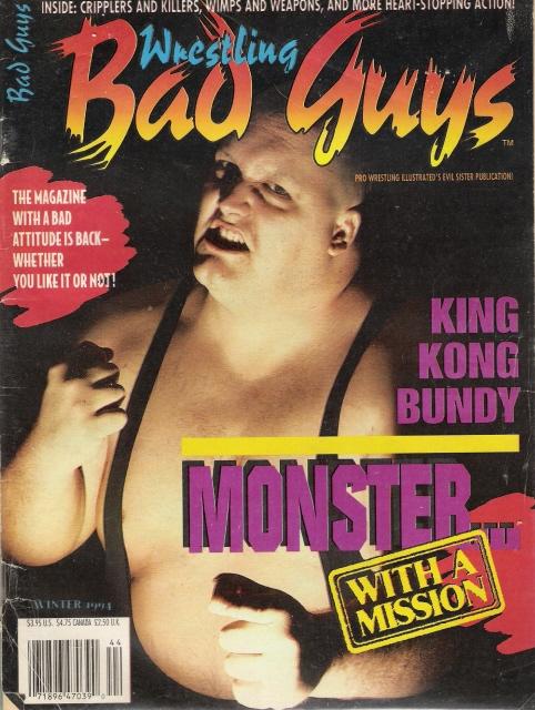 wrestling bad guys 1994 Magazine PWcatalog