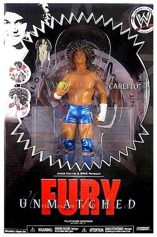 WWE Jakks Pacific Unmatched Fury 3 Carlito Action & Toy Figures PWcatalog