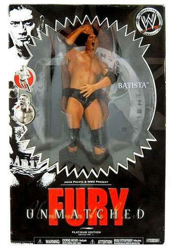WWE Jakks Pacific Unmatched Fury 1 Batista Action & Toy Figures PWcatalog