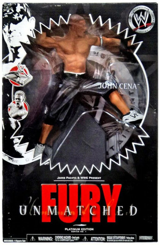 WWE Jakks Pacific Unmatched Fury 1 John Cena Action & Toy Figures PWcatalog