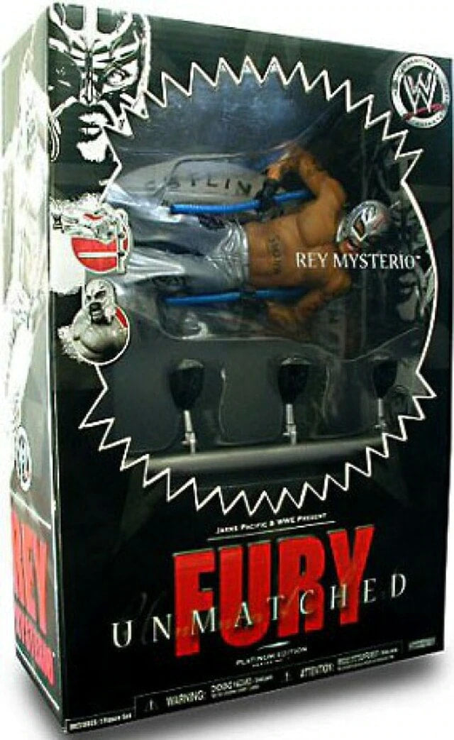 WWE Jakks Pacific Unmatched Fury 1 Rey Mysterio Action & Toy Figures PWcatalog