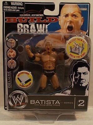 WWE Jakks Pacific Deluxe Build 'N' Brawl 2 Batista Action & Toy Figures PWcatalog