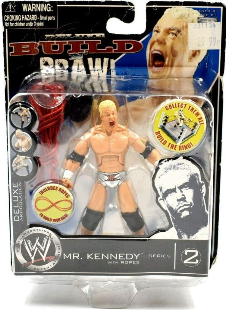 WWE Jakks Pacific Deluxe Build 'N' Brawl 2 Mr. Kennedy Action & Toy Figures PWcatalog