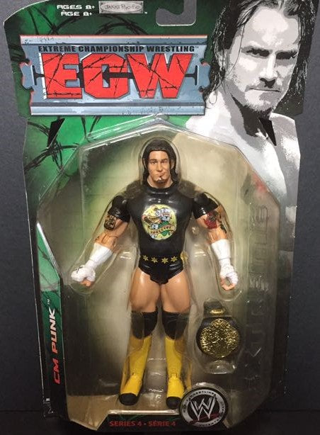 WWE Jakks Pacific ECW 4 CM Punk Action & Toy Figures PWcatalog