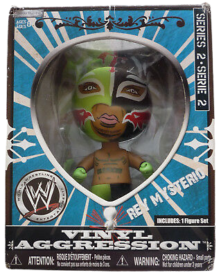 WWE Jakks Pacific Vinyl Aggression 2 Rey Mysterio Action & Toy Figures PWcatalog