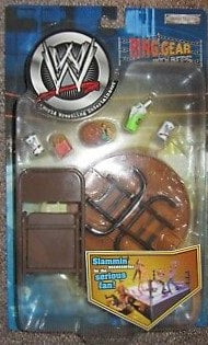 2002 WWF Jakks Pacific Ring Gear Match Bits: Cafeteria Match Bits Action & Toy Figures PWcatalog