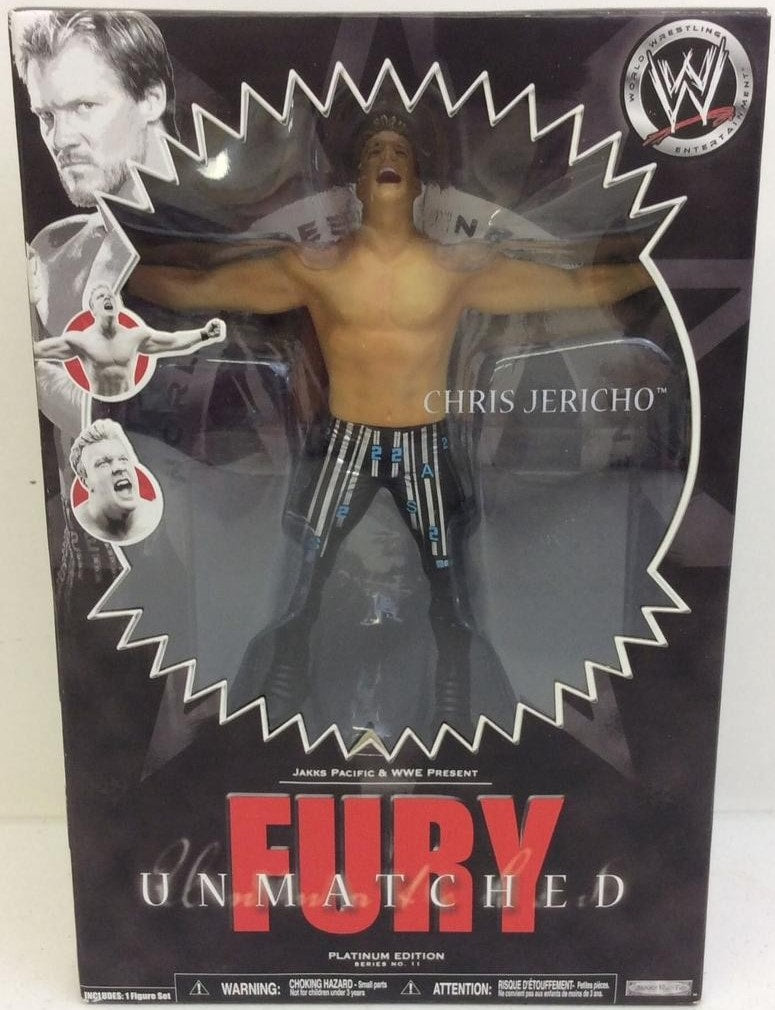 WWE Jakks Pacific Unmatched Fury 11 Chris Jericho Action & Toy Figures PWcatalog