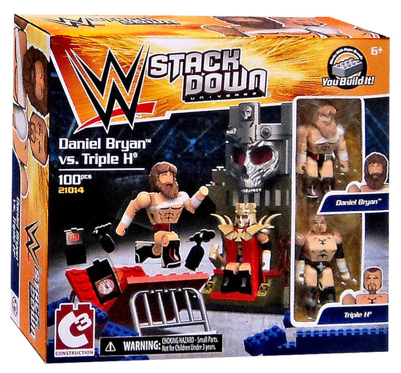 WWE Bridge Direct StackDown 3 Daniel Bryan vs. Triple H Action & Toy Figures PWcatalog