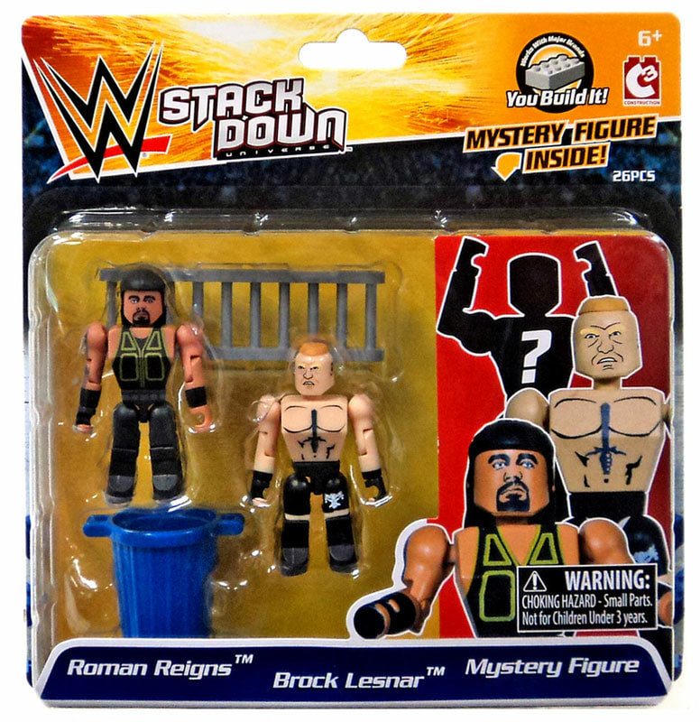 WWE Bridge Direct StackDown 4 Roman Reigns, Brock Lesnar & Big Show Action & Toy Figures PWcatalog