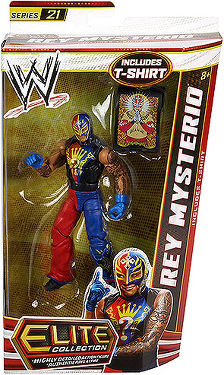 WWE Mattel Elite Collection Series 21 Rey Mysterio Action & Toy Figures PWcatalog