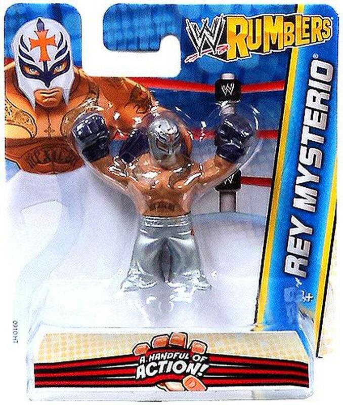 WWE Mattel Rumblers 2 Rey Mysterio Action & Toy Figures PWcatalog