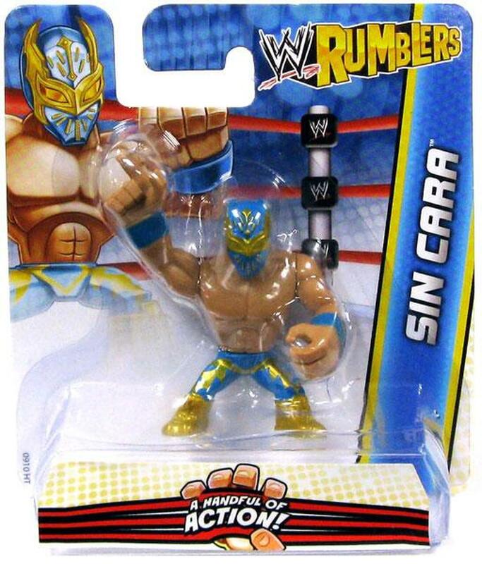 WWE Mattel Rumblers 2 Sin Cara Action & Toy Figures PWcatalog
