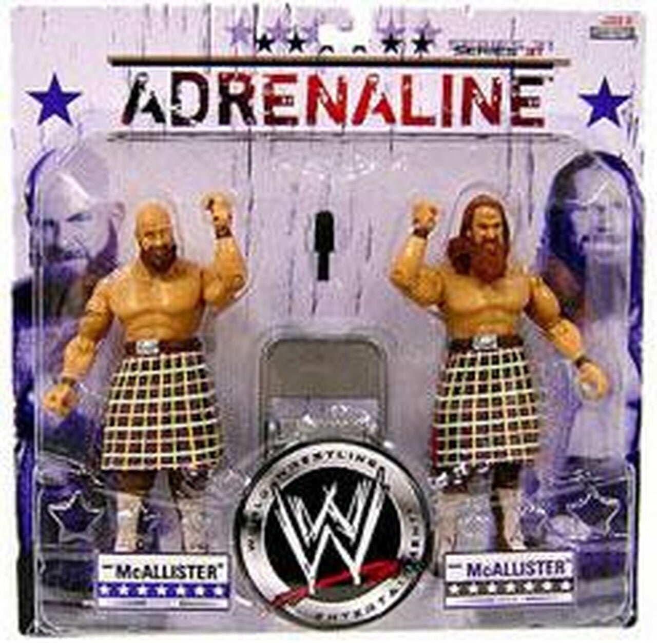 WWE Jakks Pacific Adrenaline 31 Rory McAllister & Robbie McAllister Action & Toy Figures PWcatalog
