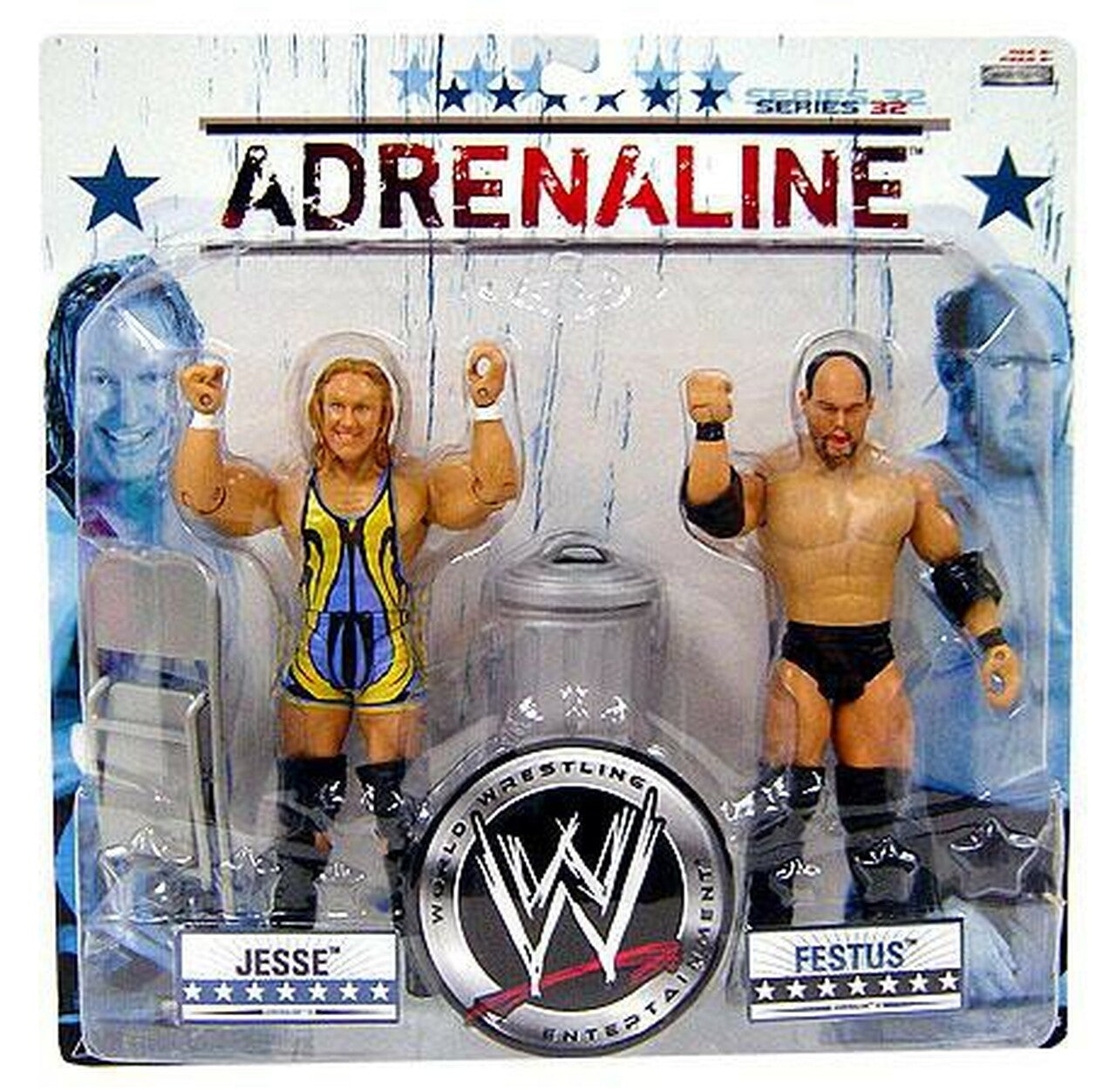 WWE Jakks Pacific Adrenaline 32 Jesse & Festus Action & Toy Figures PWcatalog