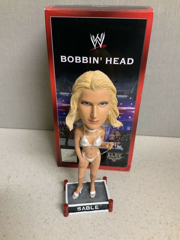 WWE Elby Gifts Inc. Bobbin' Heads Sable Action & Toy Figures PWcatalog