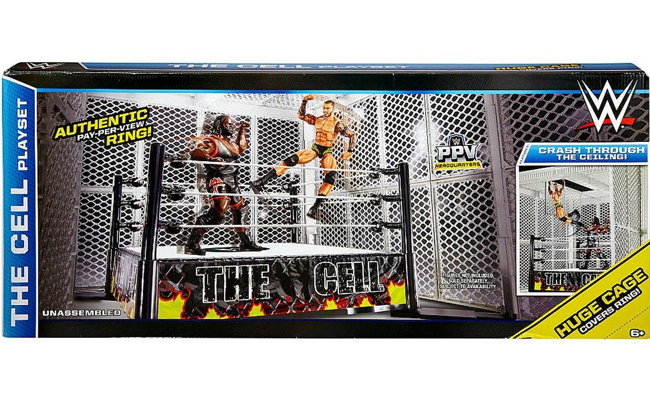 WWE Mattel The Cell Playset Action & Toy Figures PWcatalog