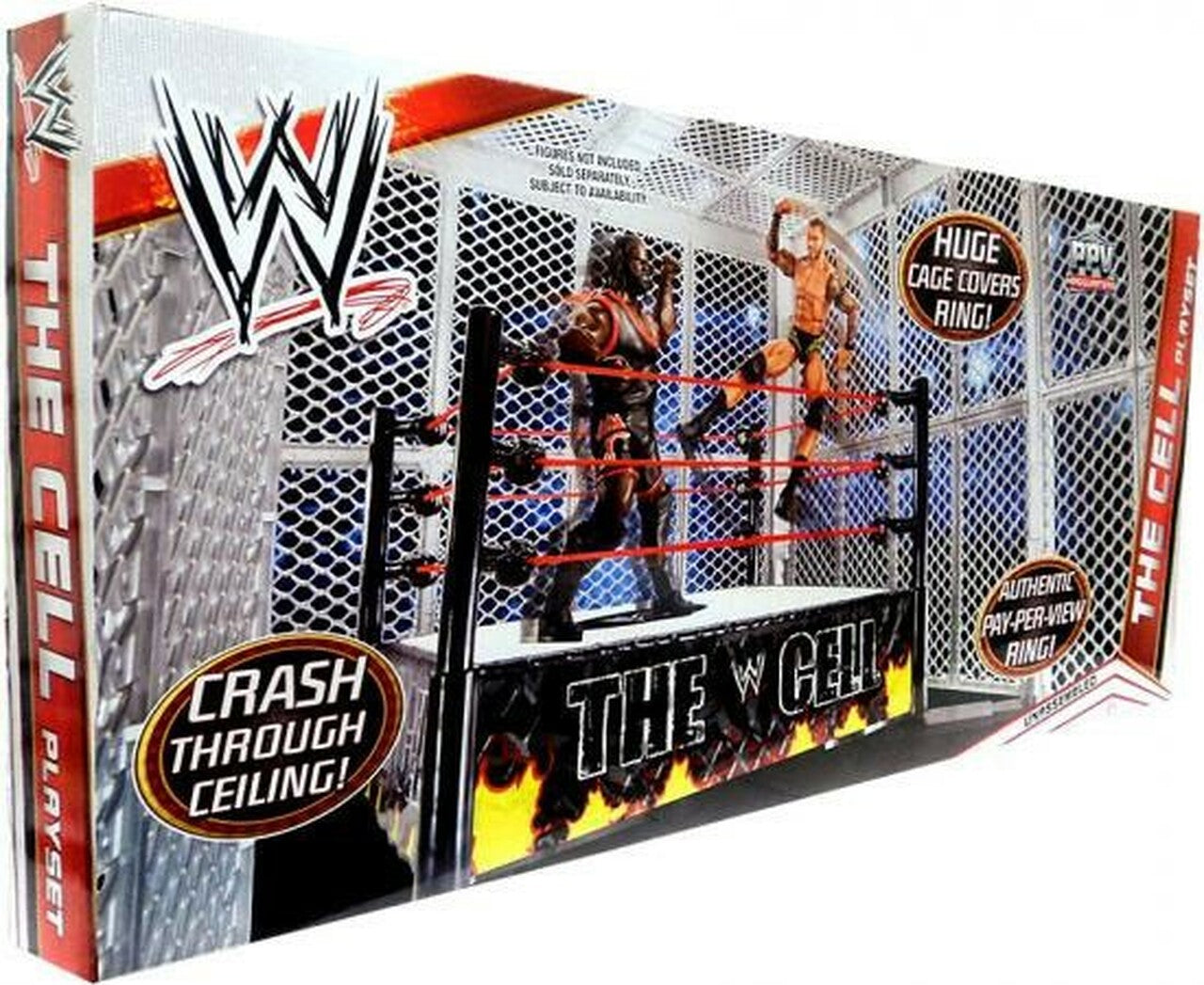 WWE Mattel The Cell Playset Action & Toy Figures PWcatalog