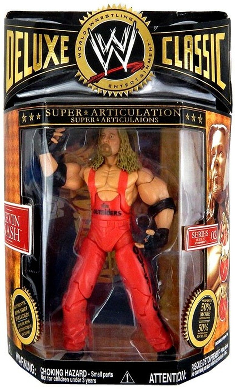 WWE Jakks Pacific Deluxe Classic Superstars 2 Kevin Nash Action & Toy Figures PWcatalog