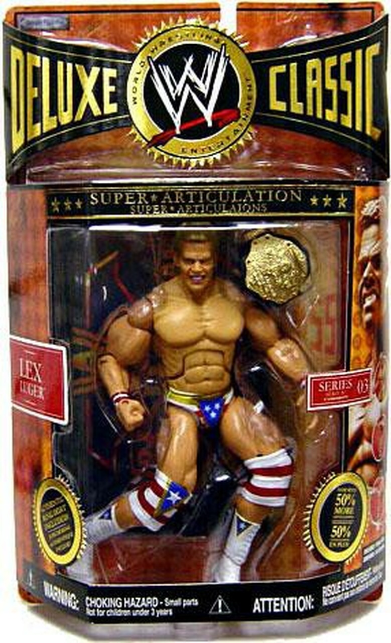 WWE Jakks Pacific Deluxe Classic Superstars 3 Lex Luger Action & Toy Figures PWcatalog