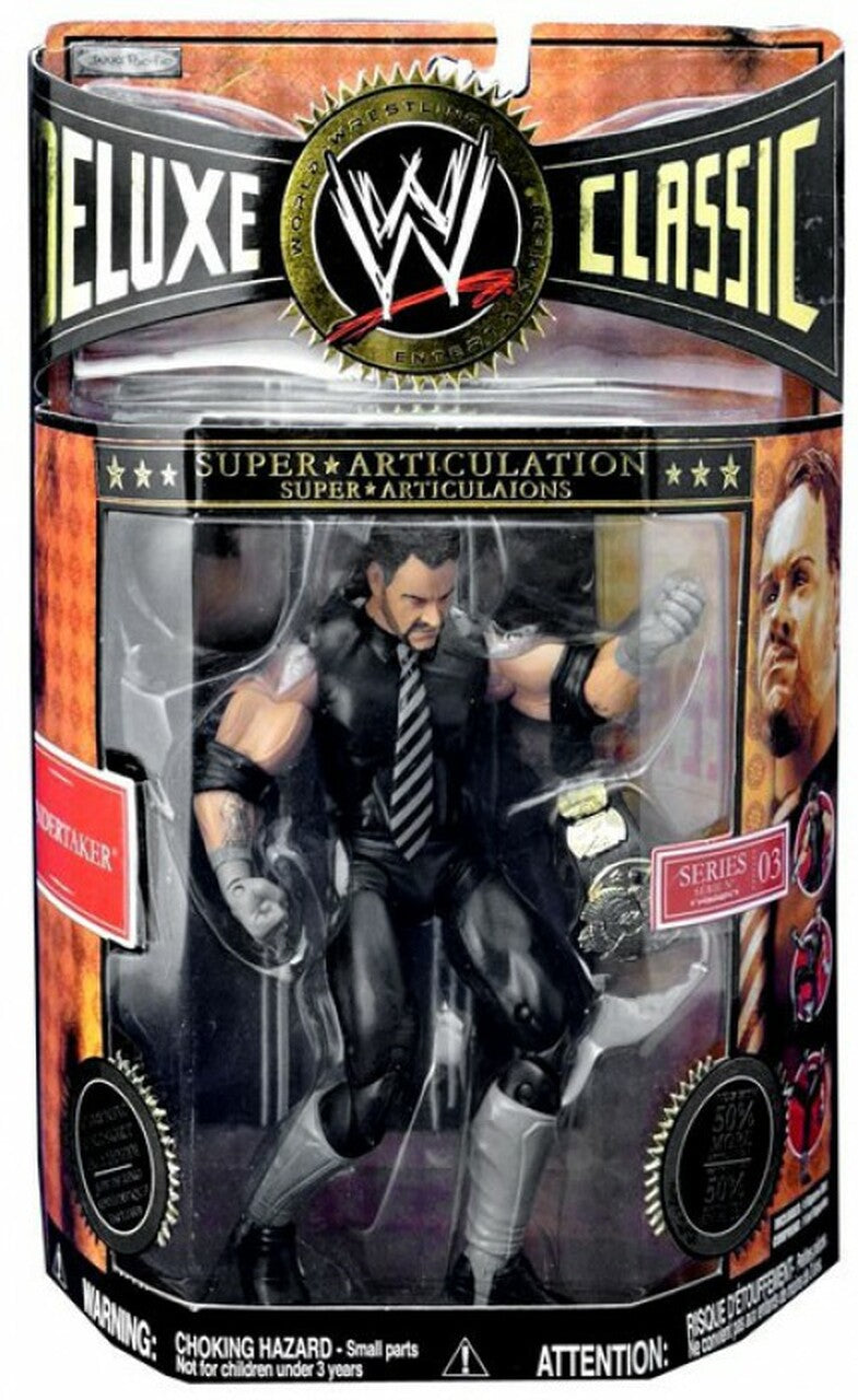 WWE Jakks Pacific Deluxe Classic Superstars 3 Undertaker Action & Toy Figures PWcatalog