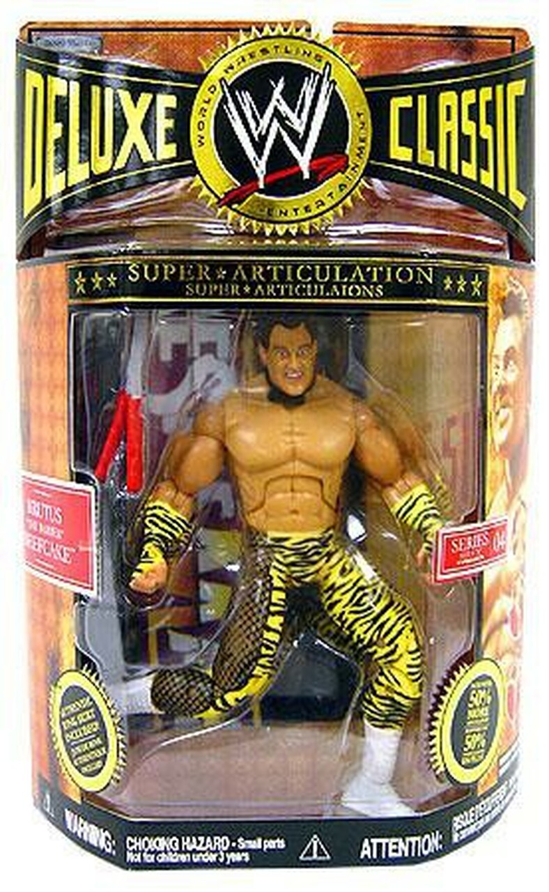 WWE Jakks Pacific Deluxe Classic Superstars 4 Brutus "The Barber" Beefcake Action & Toy Figures PWcatalog