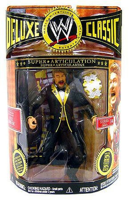 WWE Jakks Pacific Deluxe Classic Superstars 4 "Million Dollar Man" Ted Dibiase Action & Toy Figures PWcatalog