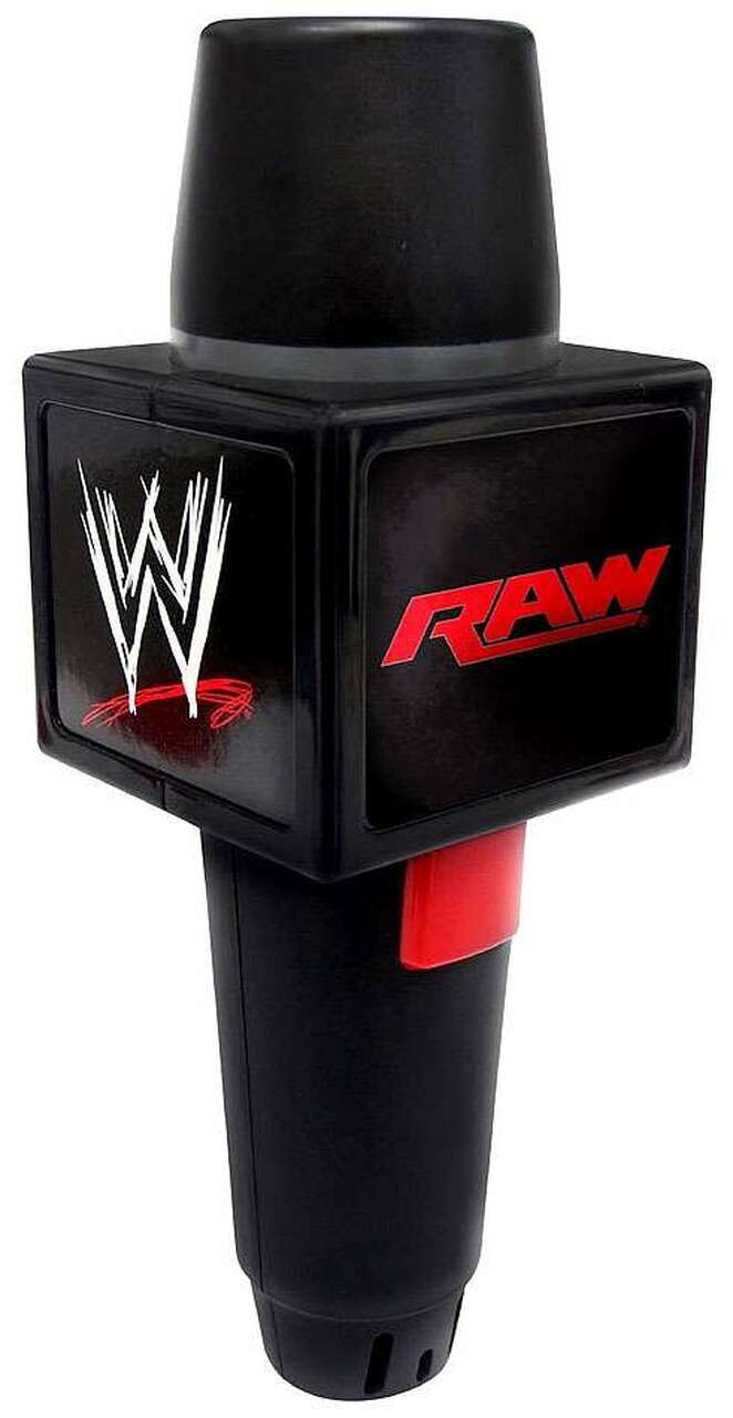 WWE Microphone John Cena AJ styles Finn Bálor PWcatalog