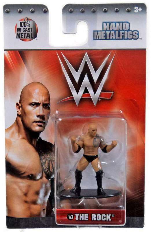 WWE Jada Toys Nano Metalfigs 1 The Rock Action & Toy Figures PWcatalog