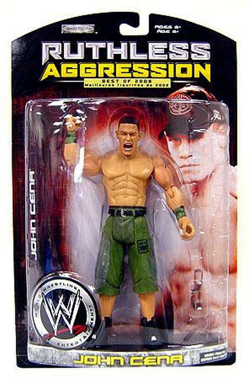WWE Jakks Pacific Ruthless Aggression Best of 2008 John Cena Action & Toy Figures PWcatalog