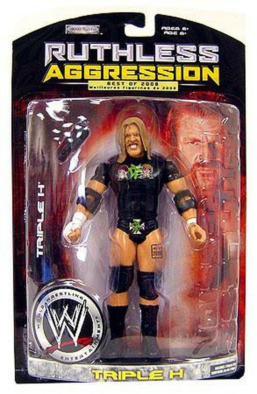 WWE Jakks Pacific Ruthless Aggression Best of 2008 Triple H Action & Toy Figures PWcatalog