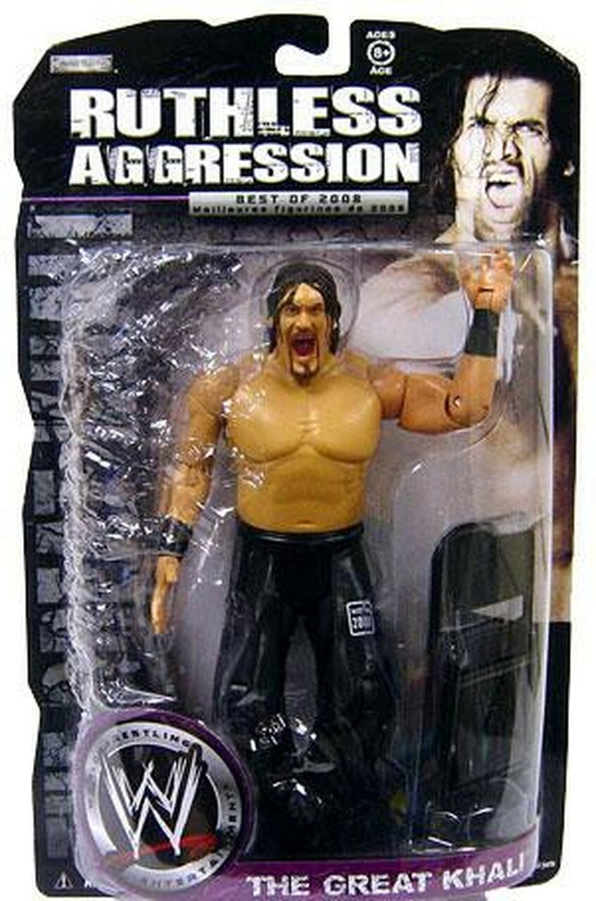 WWE Jakks Pacific Ruthless Aggression Best of 2008 The Great Khali Action & Toy Figures PWcatalog