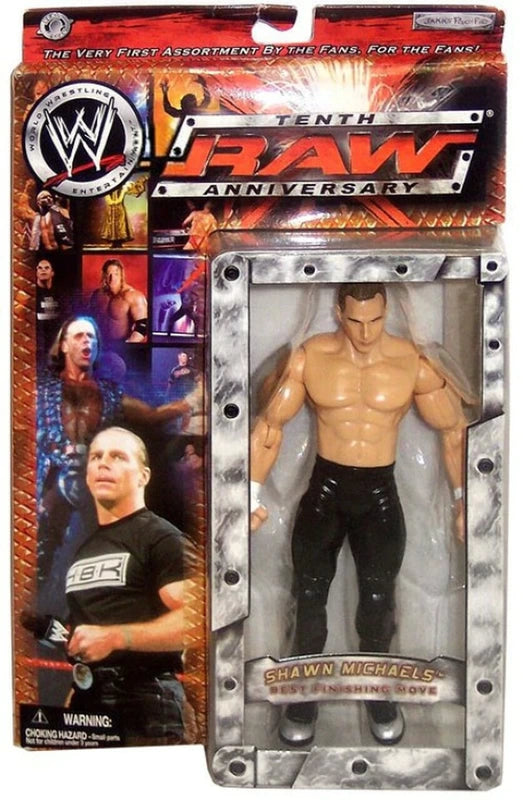 WWE Jakks Pacific Tenth Raw Anniversary Shawn Michaels Action & Toy Figures PWcatalog
