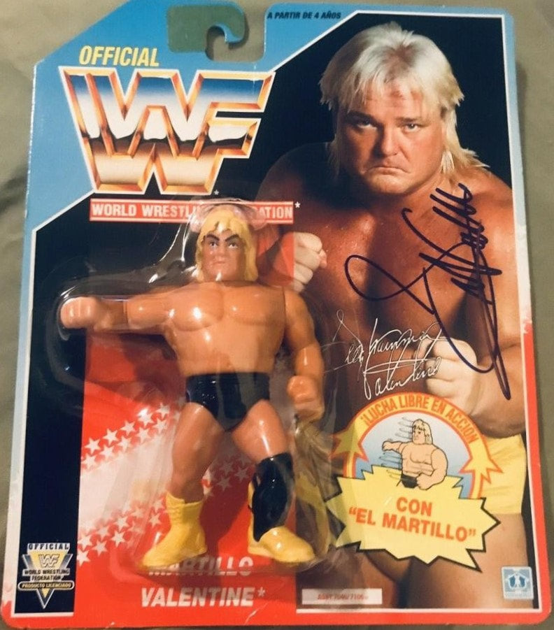 WWF Hasbro 3 Greg "The Hammer" Valentine with Hammer Slammer! Action & Toy Figures PWcatalog