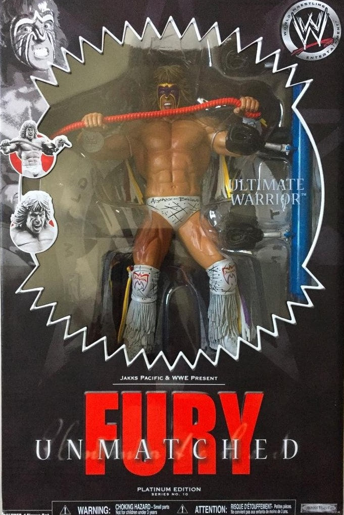 WWE Jakks Pacific Unmatched Fury 10 Ultimate Warrior Action & Toy Figures PWcatalog