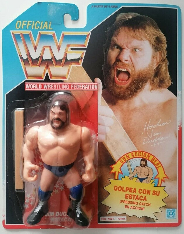 WWF Hasbro 2 Hacksaw Jim Duggan with Hack Attack! Action & Toy Figures PWcatalog