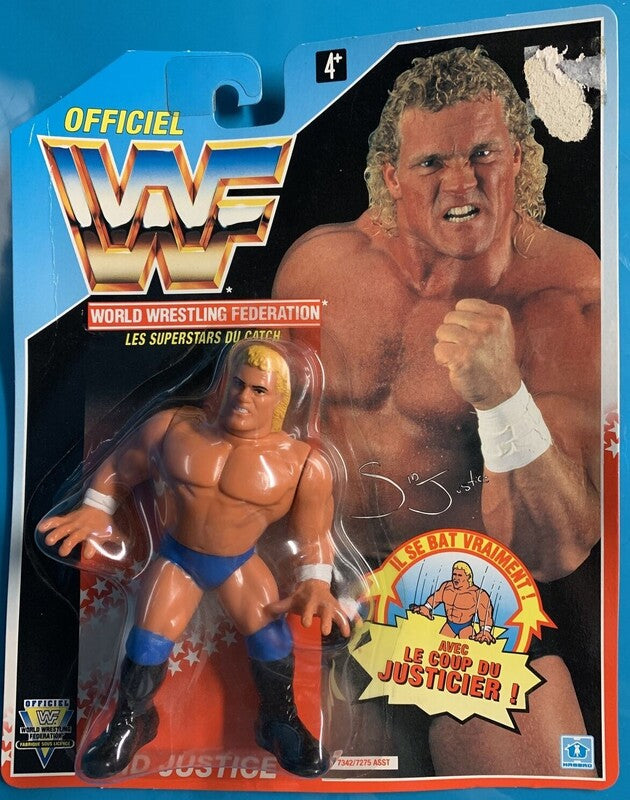 WWF Hasbro 5 Sid Justice with Power Bomb! Action & Toy Figures PWcatalog