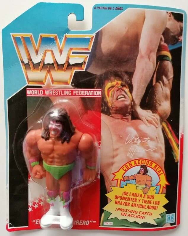 WWF Hasbro 1 Ultimate Warrior with Ultimate Smash! Action & Toy Figures PWcatalog