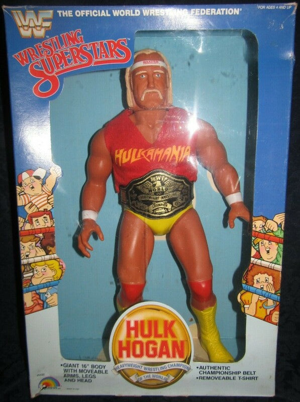 WWF LJN Wrestling Superstars 16-Inch Articulated Hulk Hogan Action & Toy Figures PWcatalog
