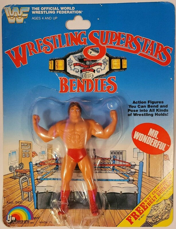 WWF LJN Wrestling Superstars Bendies Paul Orndorff Action & Toy Figures PWcatalog