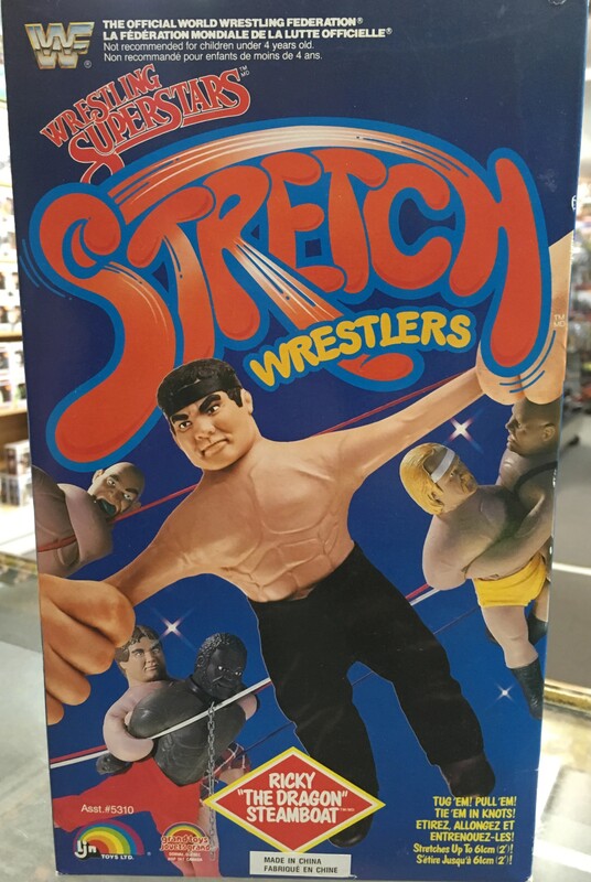 WWF LJN Wrestling Superstars Stretch Wrestlers Ricky "The Dragon" Steamboat Action & Toy Figures PWcatalog