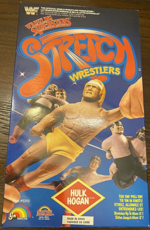 WWF LJN Wrestling Superstars Stretch Wrestlers Hulk Hogan Action & Toy Figures PWcatalog