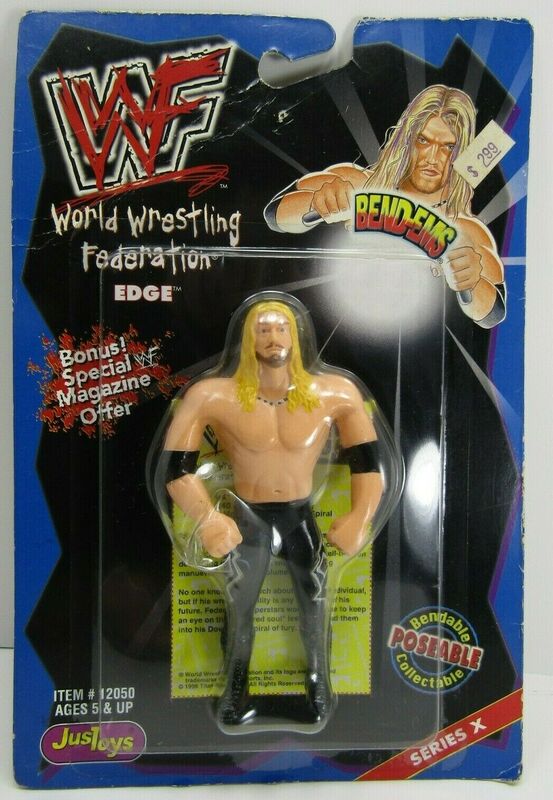 WWF Just Toys Bend-Ems 10 Edge Action & Toy Figures PWcatalog