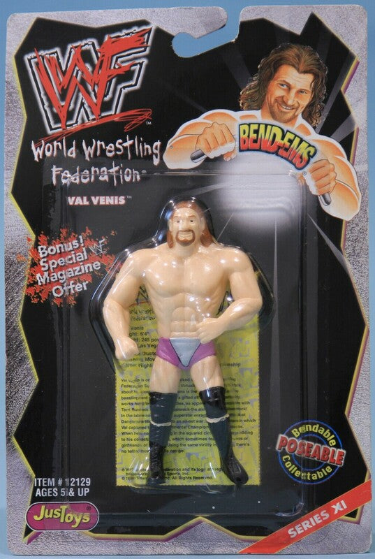 WWF Just Toys Bend-Ems 11 Val Venis Action & Toy Figures PWcatalog