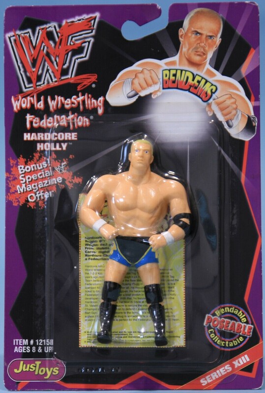 WWF Just Toys Bend-Ems 13 Hardcore Holly Action & Toy Figures PWcatalog