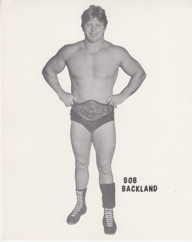 1980's WWWF CHAMPION Bob Backlund Promo Photo PWcatalog