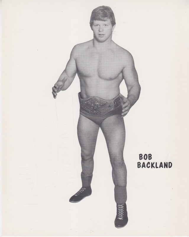 1980's WWWF CHAMPION Bob Backlund Promo Photo PWcatalog