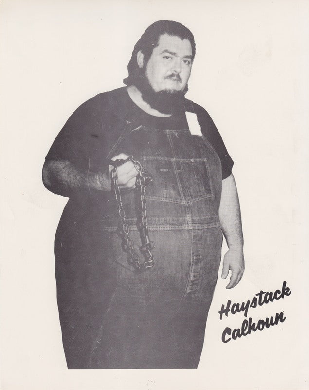 1970's WWWF Haystack Calhoun Promo Photo PWcatalog