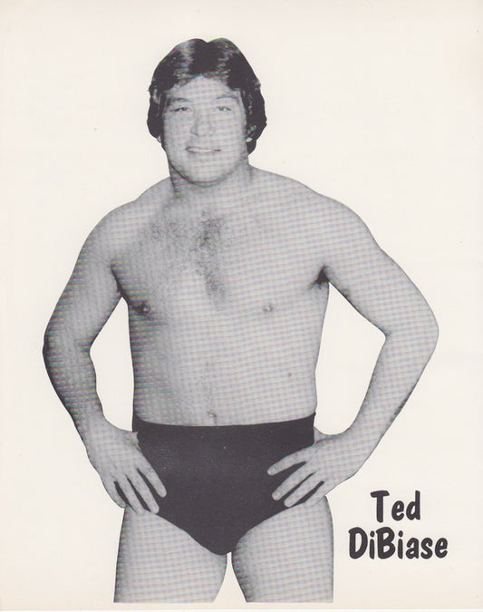 1980s WWWF Ted DiBiase Promo Photo