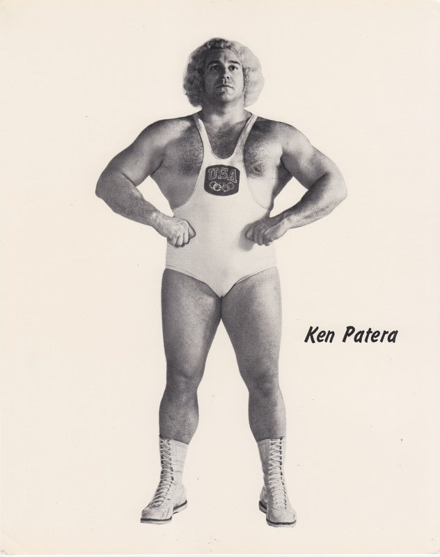 1980's WWWF Ken Patera Promo Photo PWcatalog
