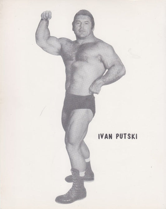 1980s WWWF Ivan Putski Promo Photo